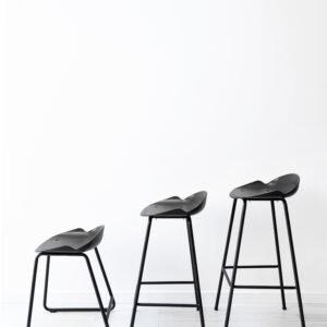 Taburete Milo 4 patas caño